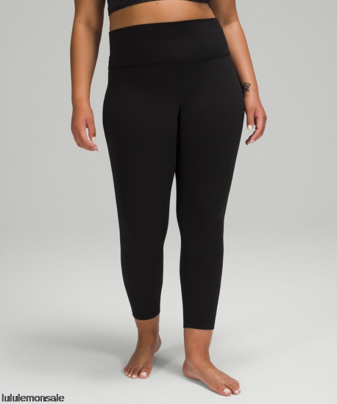 Lululemon Damen DELULU017 | Schwarz Align Hochhaushose 25
